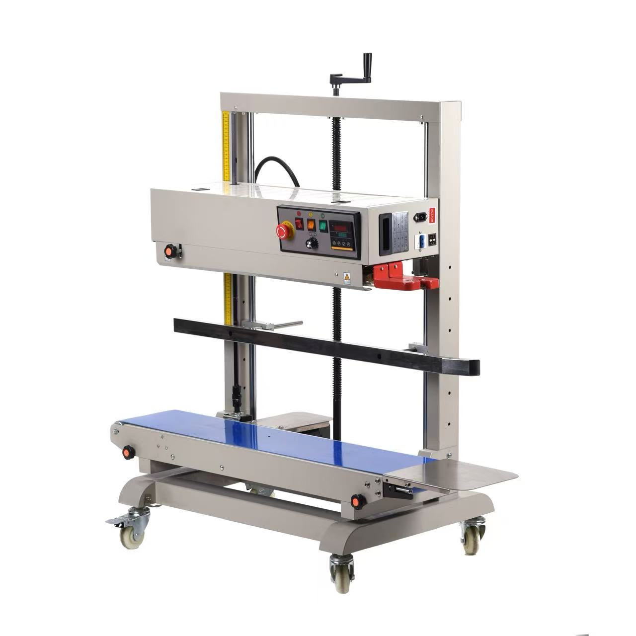 Plastic Bag Impulse Heat Sealer - Soudeuse verticale à bande continue, soudeuse