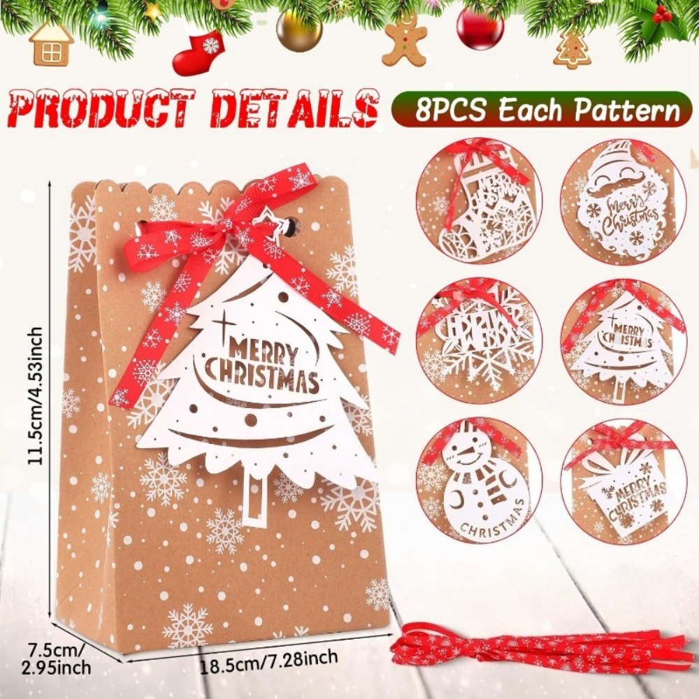 6/12 boîtes cadeaux en papier  - Packaging avis et prix