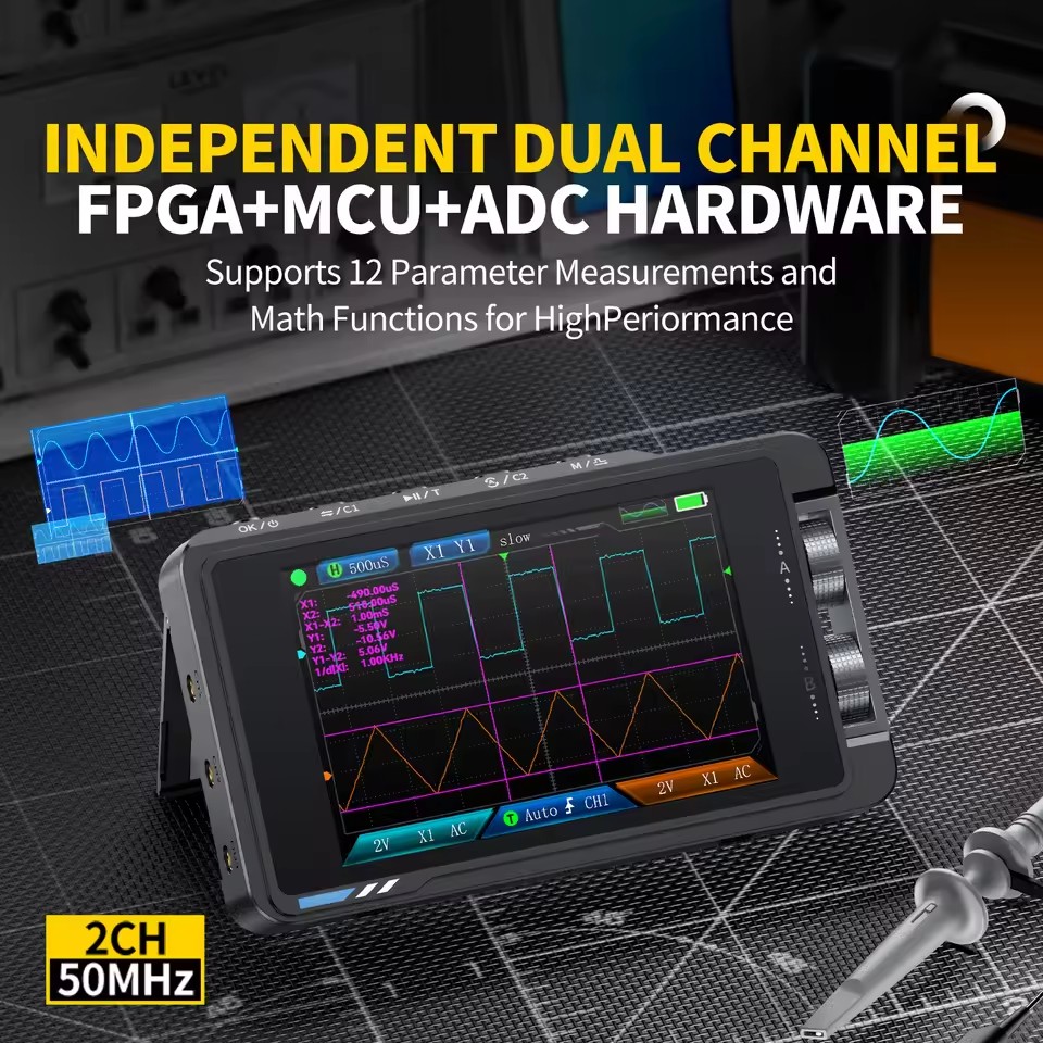 Oscilloscope numérique portabl - Fnirsi Digital Oscilloscope Handheld avis et prix
