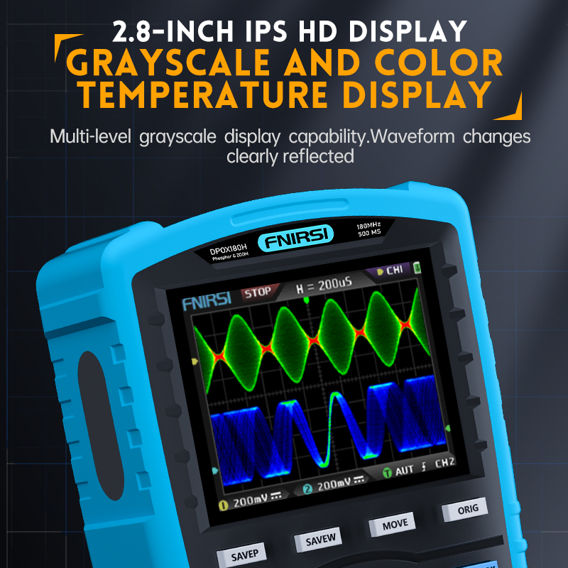 Oscilloscope numérique à phosp - Fnirsi Digital Oscilloscope Handheld avis et prix