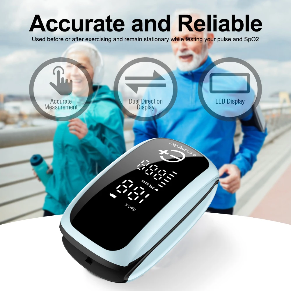 Oxymètre de pouls médical rech - Pulse Oximeter Fingertip Rechargeable avis et prix